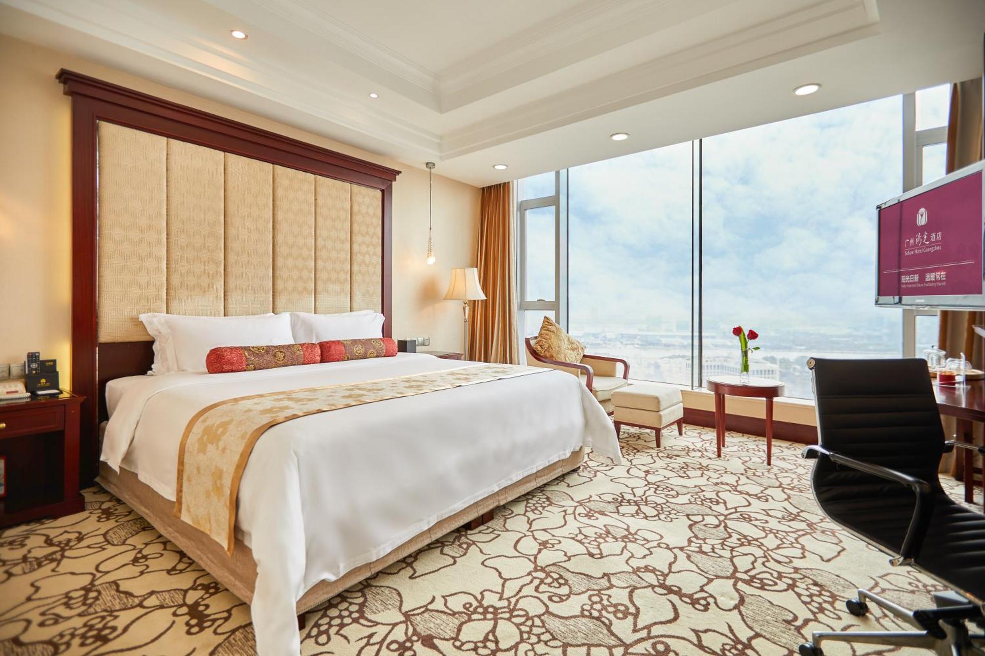 Soluxe Hotel Guangzhou - Overseas Buyers Registration Service&Canton Fair Free Shuttle Bus 15 Apr To 05 May מראה חיצוני תמונה